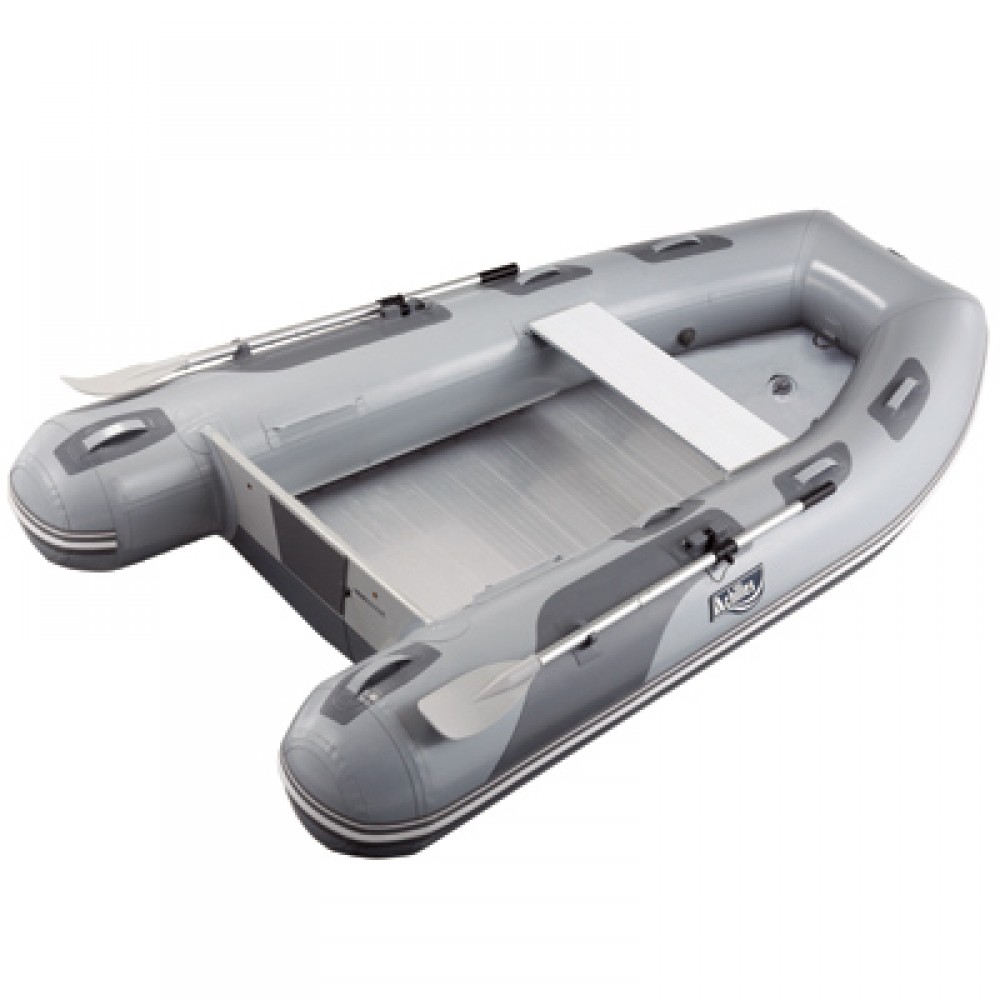 Achilles LSR-310E Rollup Aluminum Floor 10' 2" Gray Hypalon