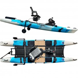 Blue Sky Boatworks 360 Angler Fishing Sit On Top Pedal Kayak