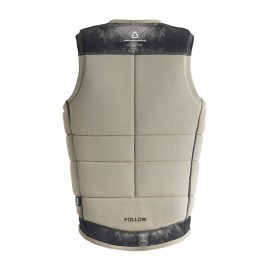 Follow Affiliate Comp Wake Vest in Bone