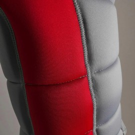 Follow Corp Mens Comp Wake Vest in Light Grey/Red