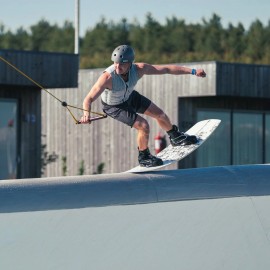Follow Employee of the Month Comp Wake Vest in Grey