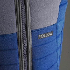 Follow Sovereign Comp Wake Vest in Blue/Grey